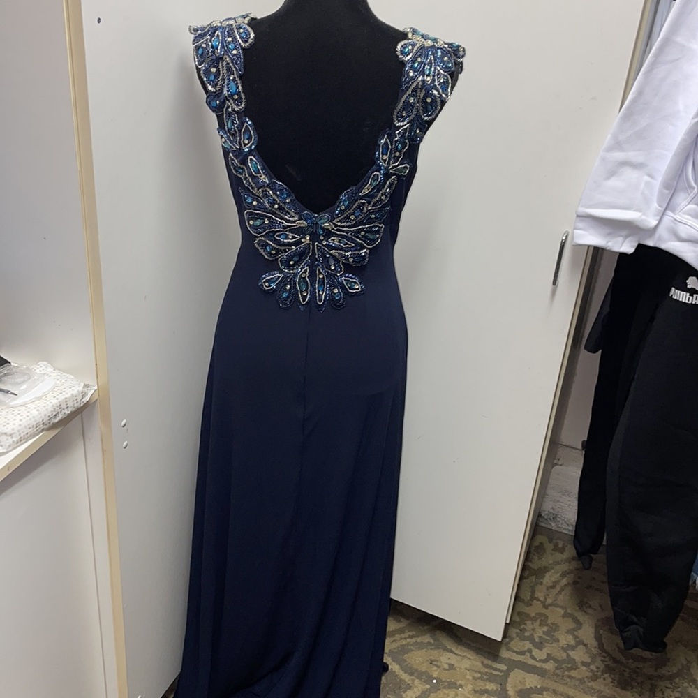 PROM // long dress Beaded like butterfly